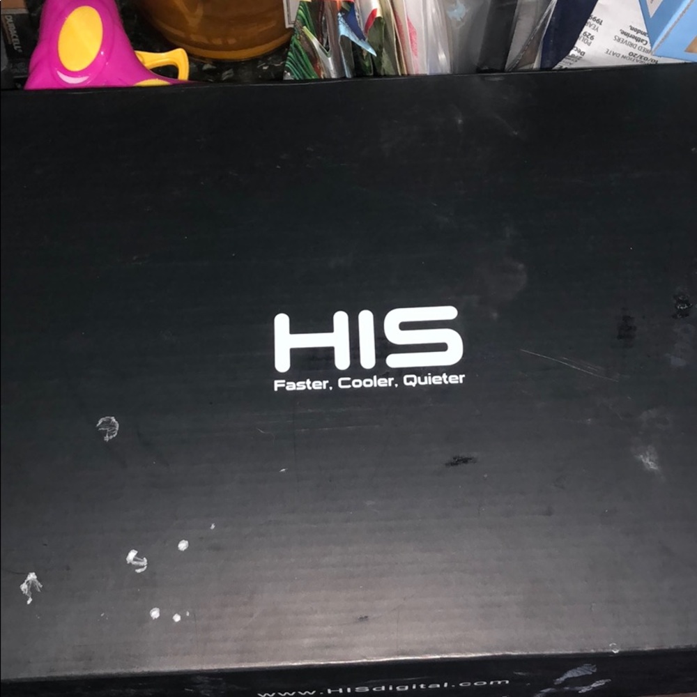 HIS graphic card brand new never used